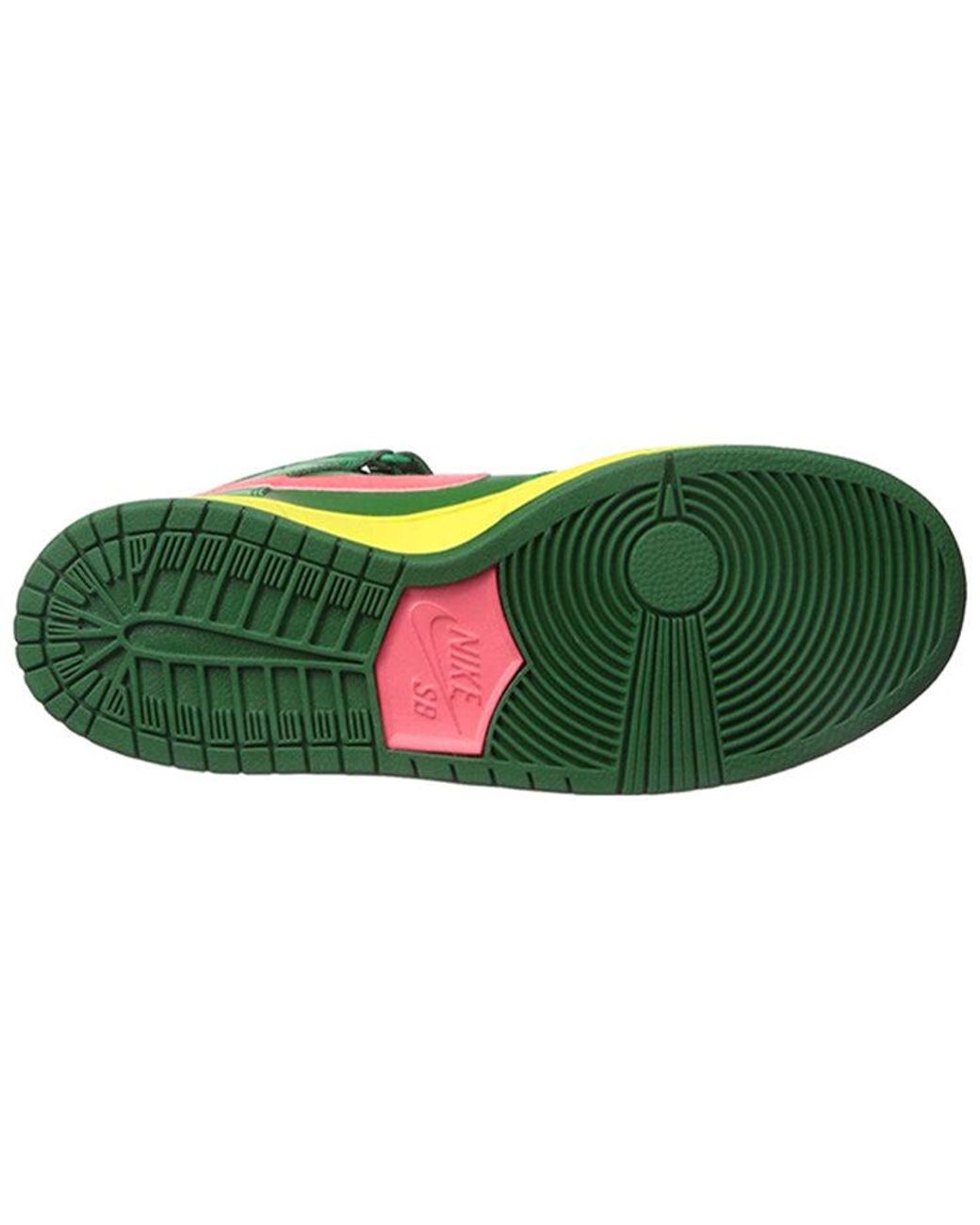 Nike Green Sb Dunk Mid Pro 'Watermelon' for men