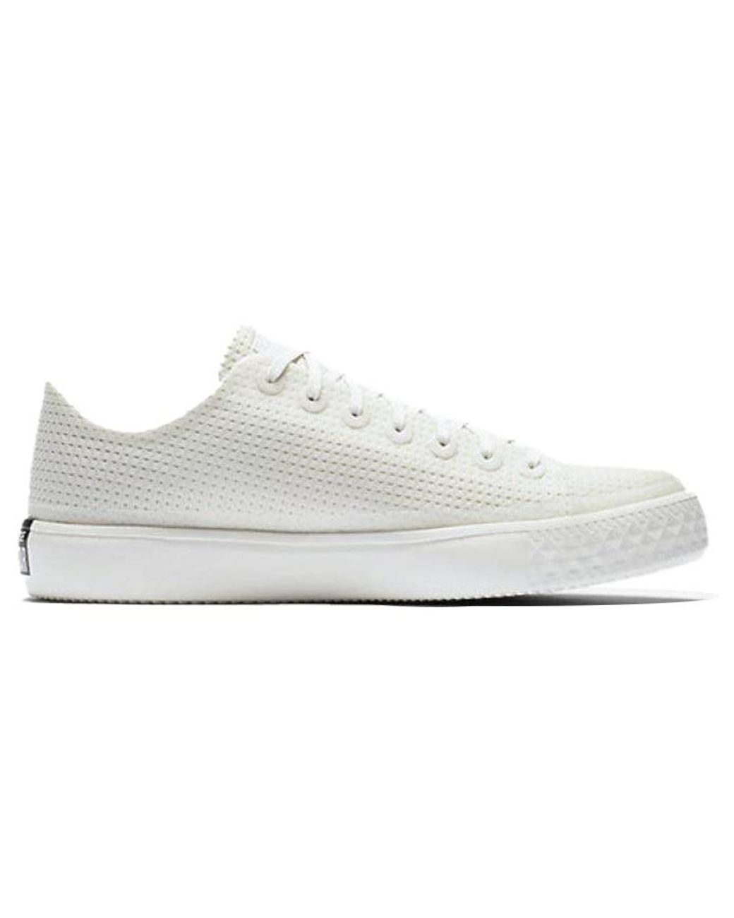 Converse White Chuck Taylor All Star Modern Future Mesh Low 'Buff' for men