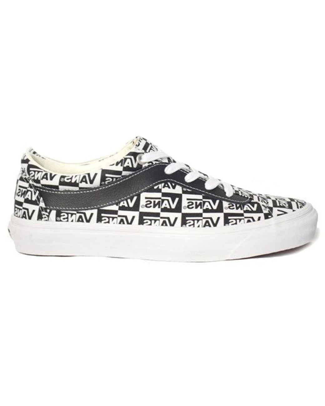 Vans White Bold Ni 'Logo Checkerboard' for men