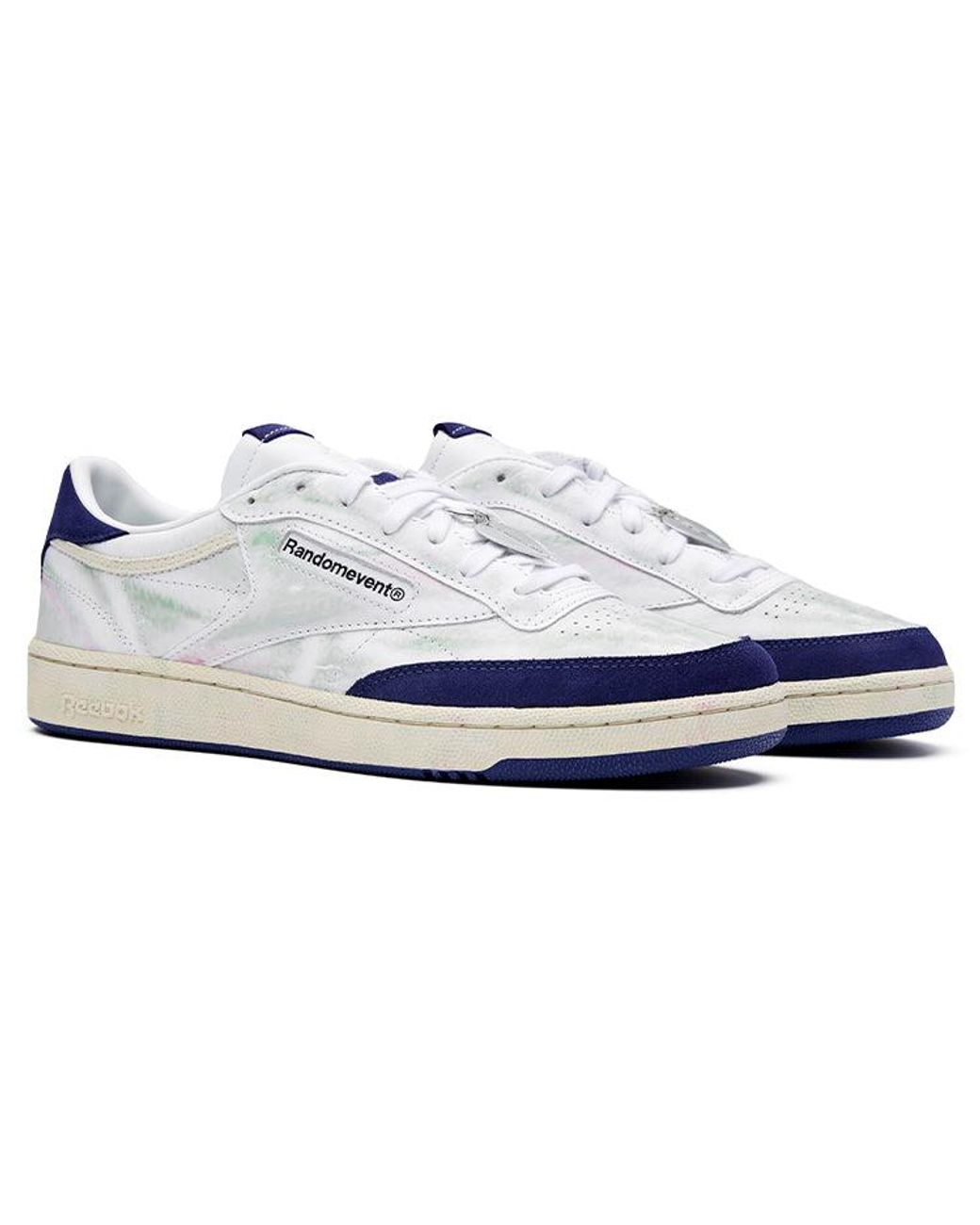 Reebok White X Randomevent Club C 85 Vintage for men