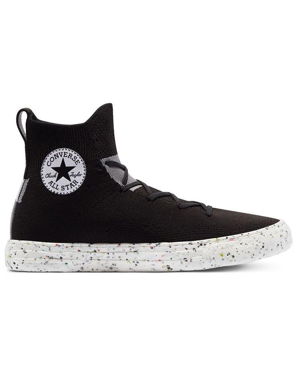 Converse Black Renew Chuck Taylor All Star Crater Knit High for men