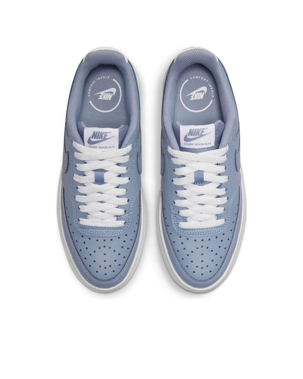 Nike Blue (Wmns) Court Vision Alta 'Ashen Slate'