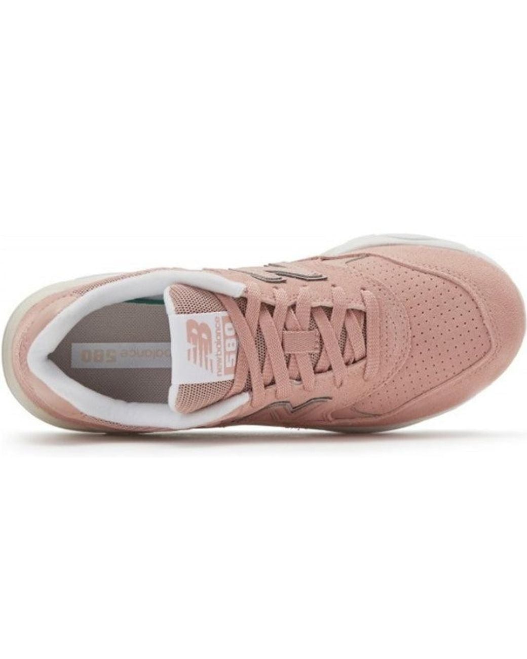 New Balance Pink 580 Series D Wide for men
