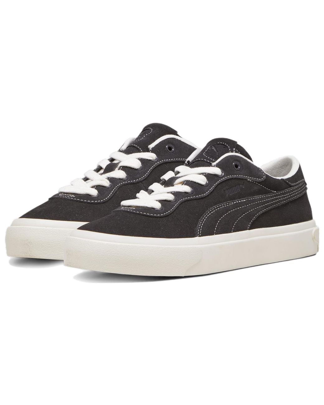 PUMA Gray Capri Royale Suede 'Dark' for men