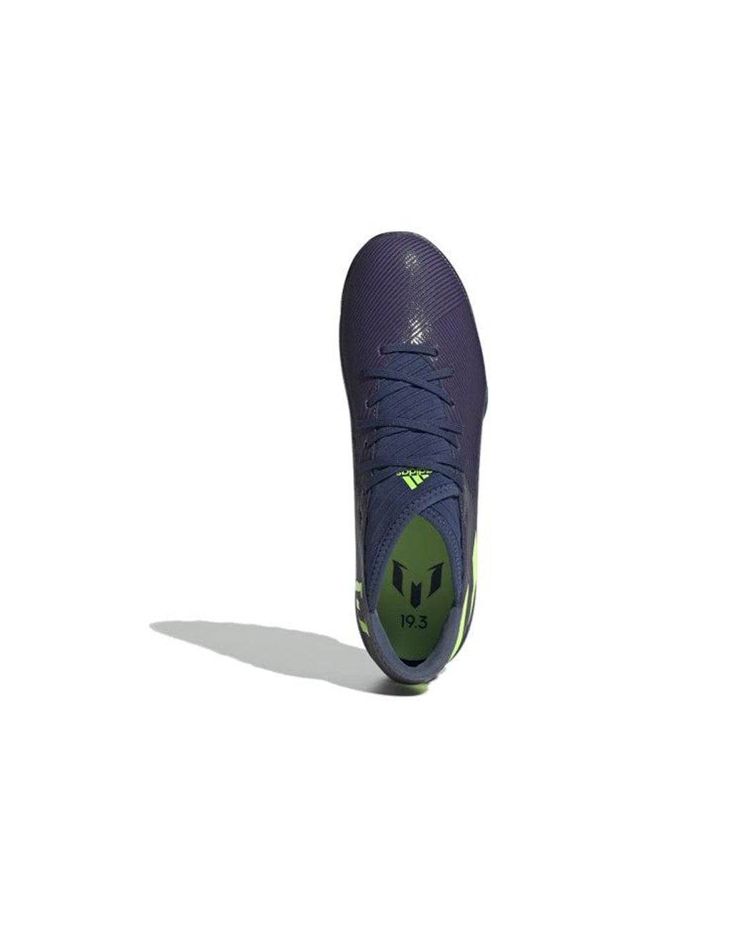 Adidas Blue Nemeziz Messi 19.3 Tf Turf 'tech Indigo' Purple Green for men