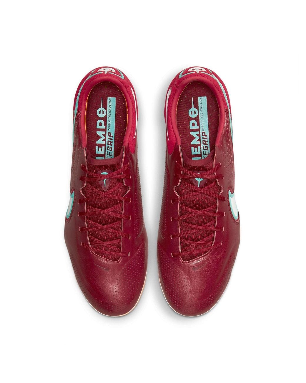 Nike Red Tiempo Legend 9 Elite Ag Pro 'Team Bright Crimson' for men