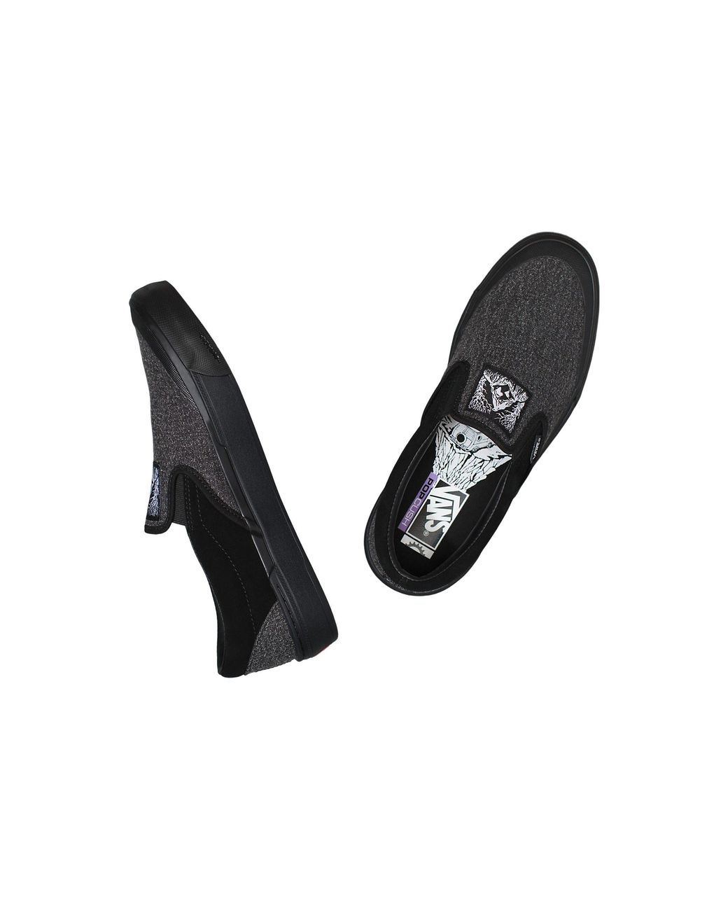 Vans Black X Fast And Loose Bmx Slip-On for men