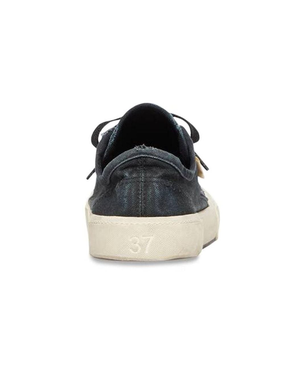 Balenciaga Blue Paris Low Top Sneakers Destroyed Cotton And Rubber' for men