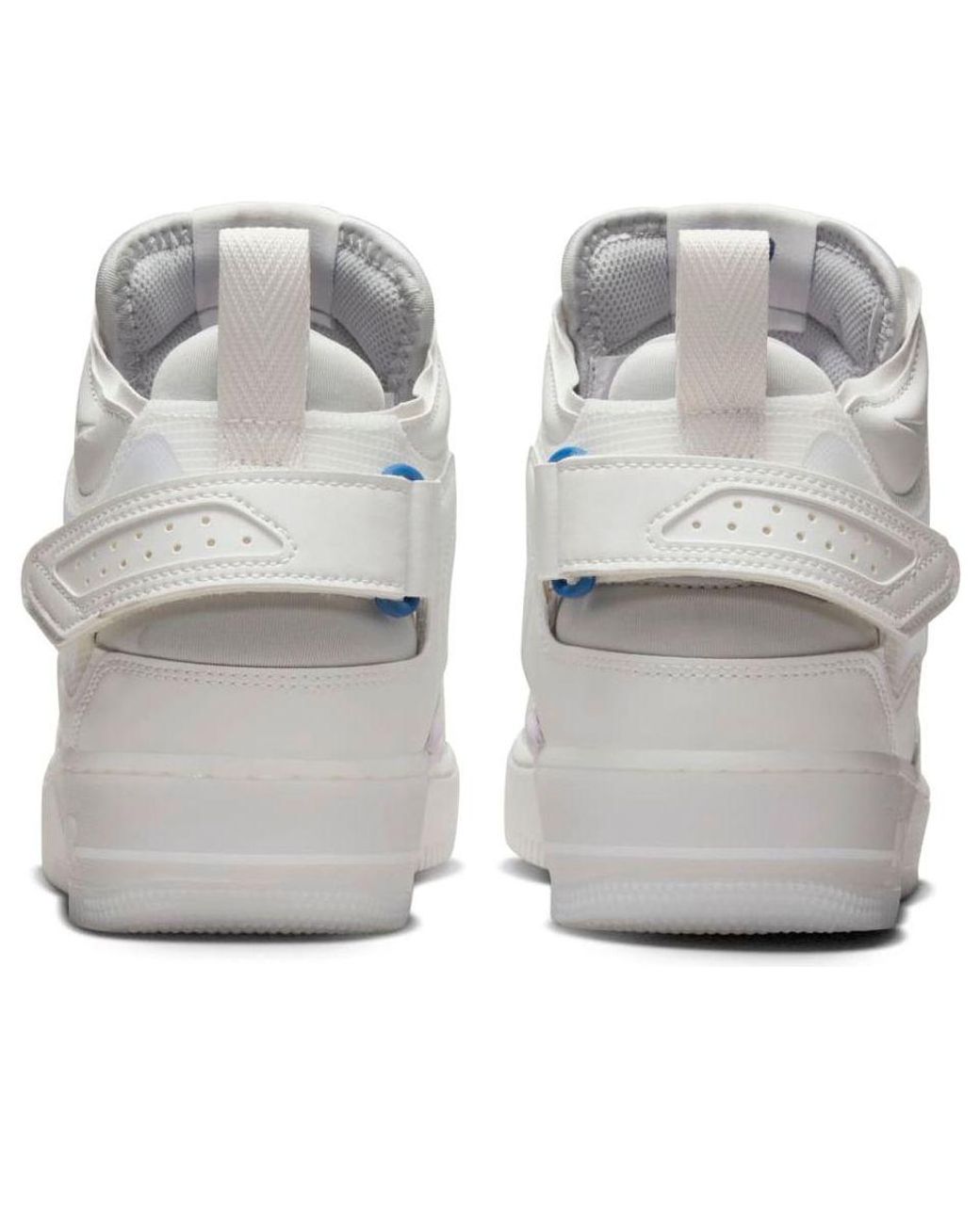 Nike White Air Force 1 Mid React 'Summit' for men