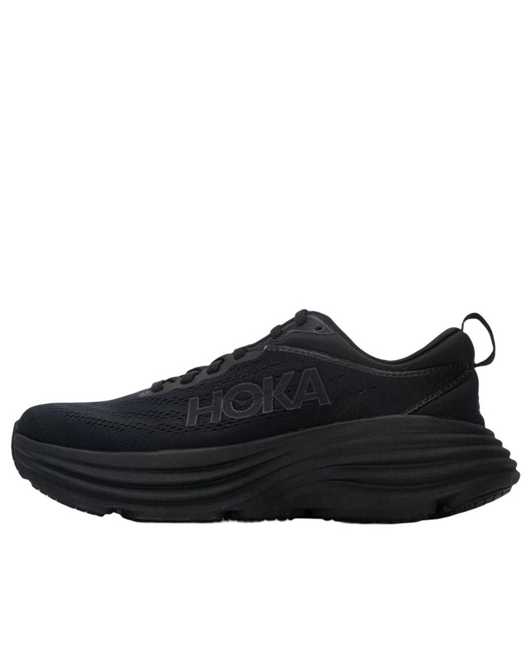 Hoka One One Black (Wmns) Bondi 8 Wide 'Triple'