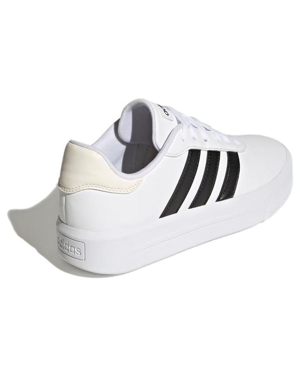Adidas White (Wmns) Court Platform Shoes