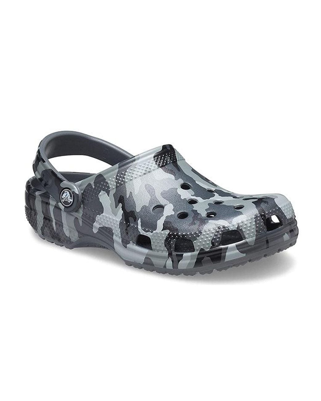 CROCSTM Gray Beach Sandals Camouflage