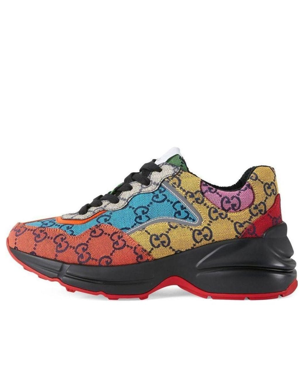 Gucci Blue (Wmns) Rhyton Monogram'