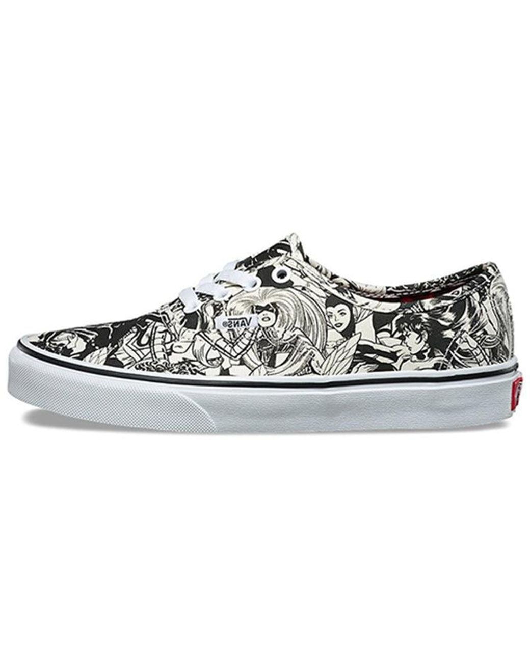 Vans White Marvel X Authentic 'Marvel for men