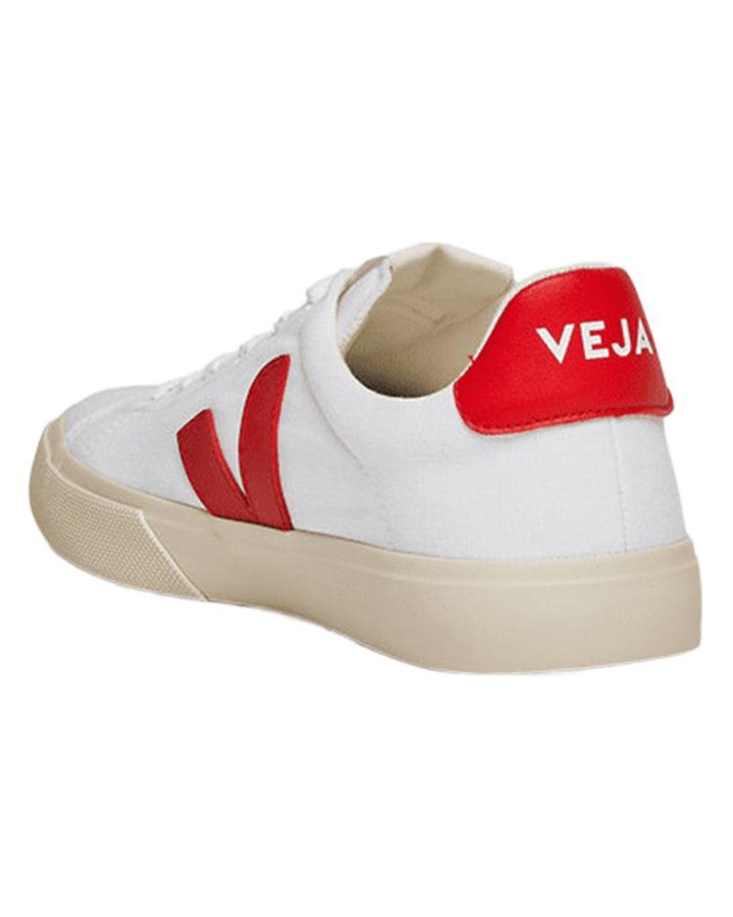 Veja White Campo Lace-Up