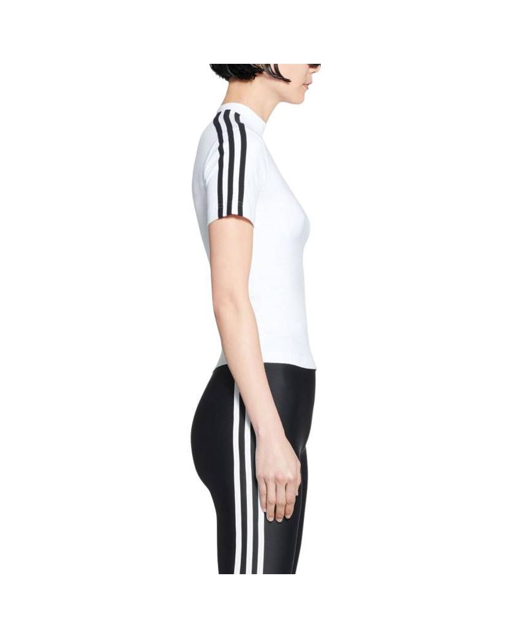 Balenciaga White (Wmns) X Adidas Shrunk T-Shirt