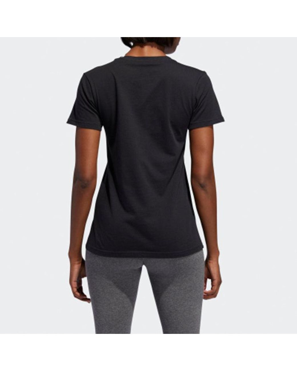 Adidas Black (Wmns) I See You Badge Of Sport Tee