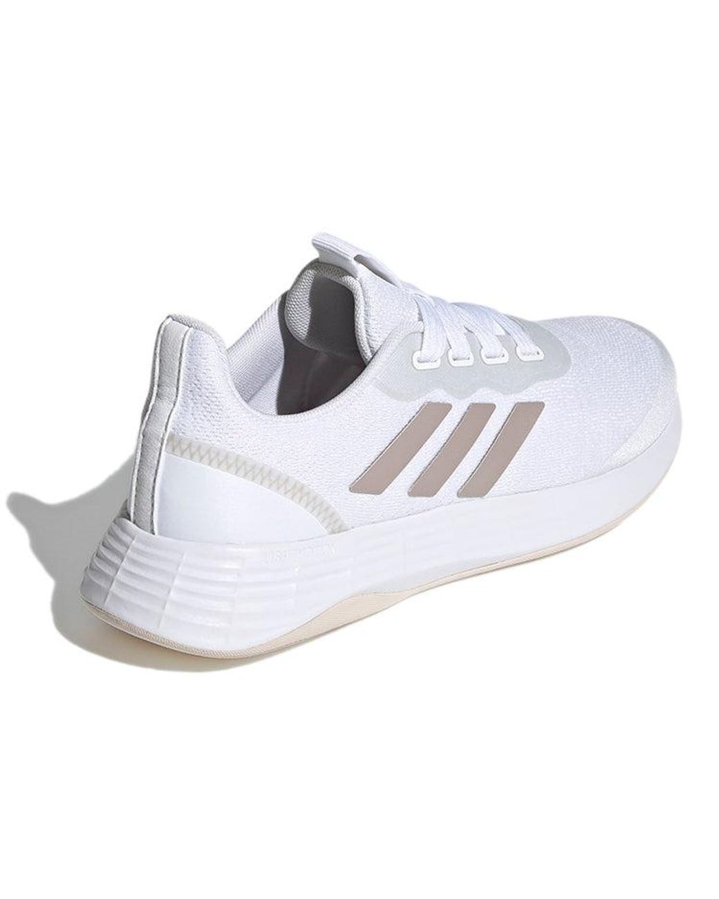 Adidas White (Wmns) Qt Racer 'Champagne Metallic Ivory'