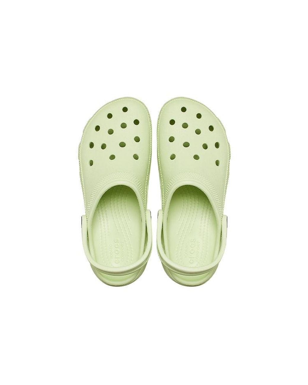 CROCSTM Green Classic Platform Clog W