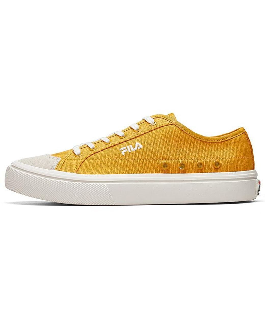 Fila Yellow (Wmns) Fila Benetti Canva Shoes