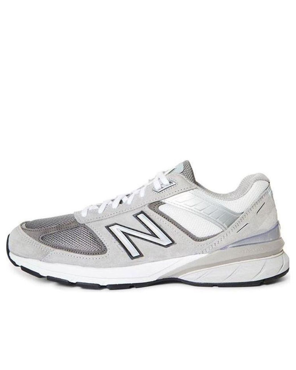 New Balance White 990V5 Made for men