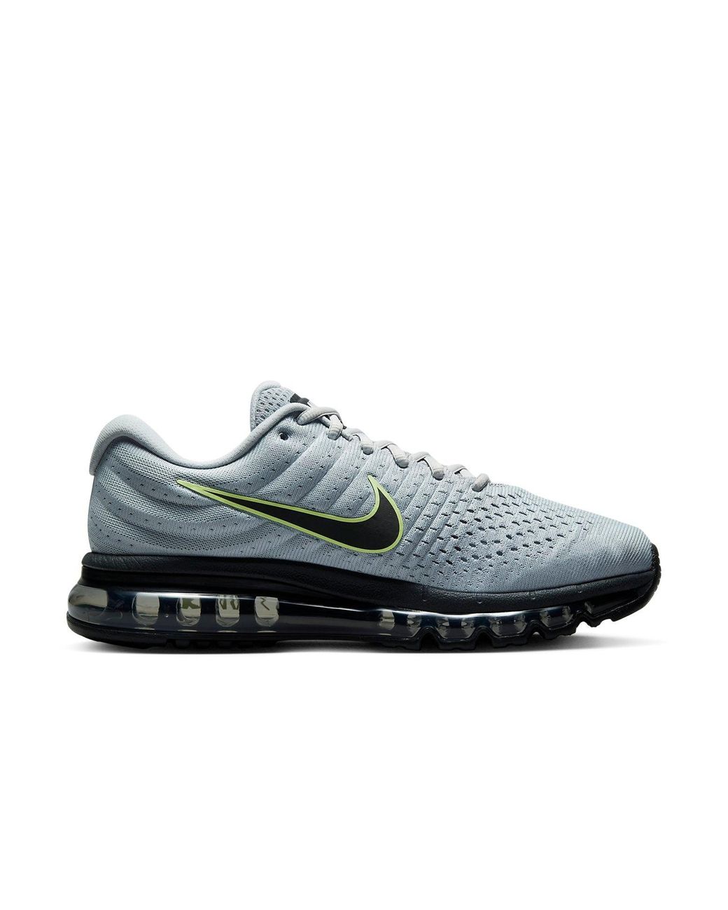 スニーカー Nike Air Max 2017 Wolf Grey Black Volt Nike Air Max 2017 Wolf Grey Black Volt Men's - 849559-012 - US