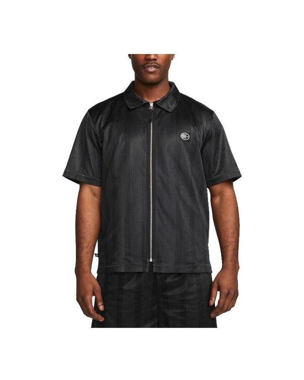 Nike Black Kevin Durant Dri-Fit Short-Sleeve Basketball Top for men