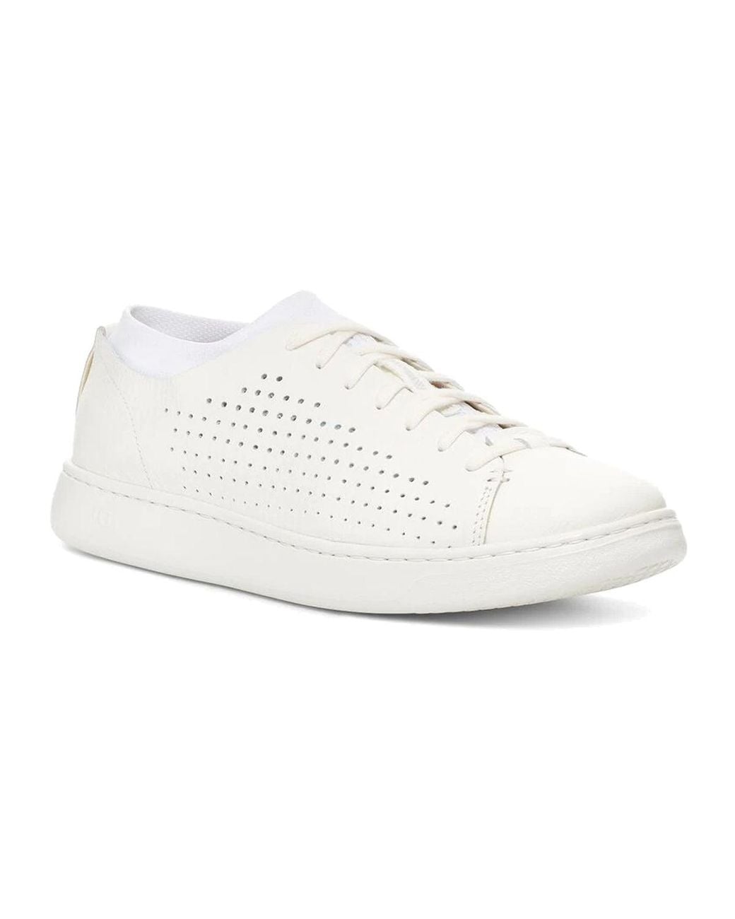 Ugg White Pismo Cozy Casual Sports Low Tops Skateboarding Shoes for men