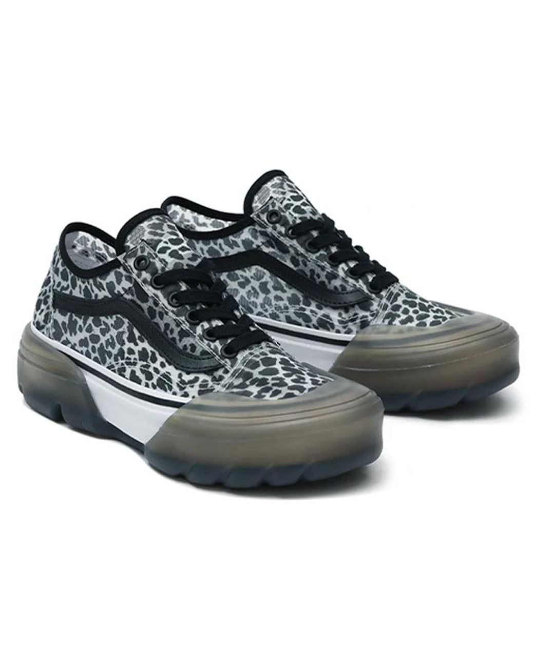 Vans Brown Old Skool Tapered Mesh Dx Modular for men