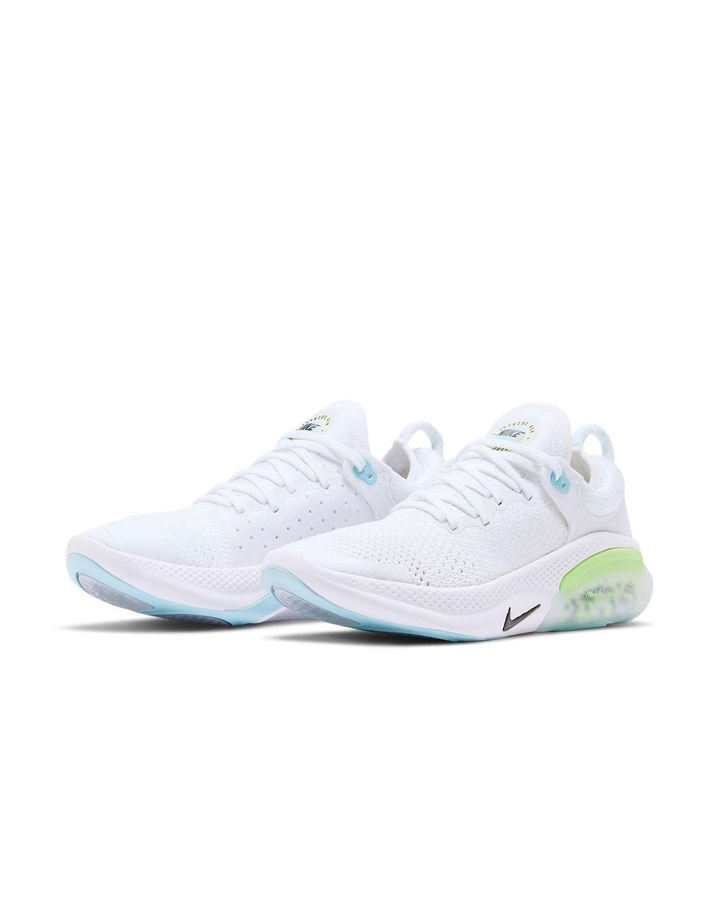 Nike White (Wmns) Joyride Run Flyknit Barely Volt'