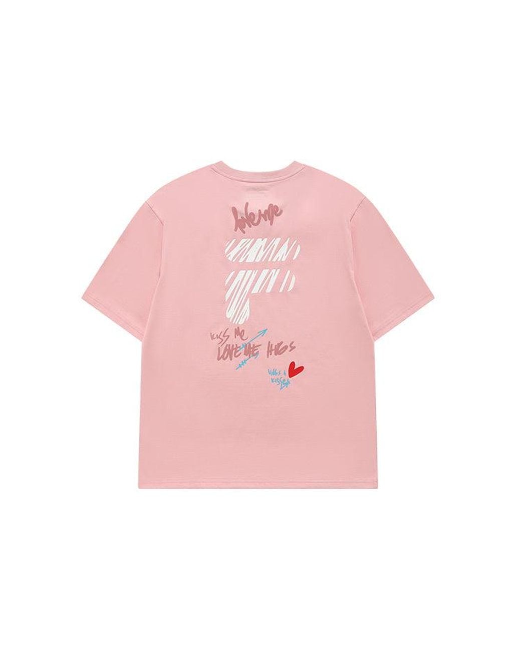 Fila Pink Casual Logo Tee