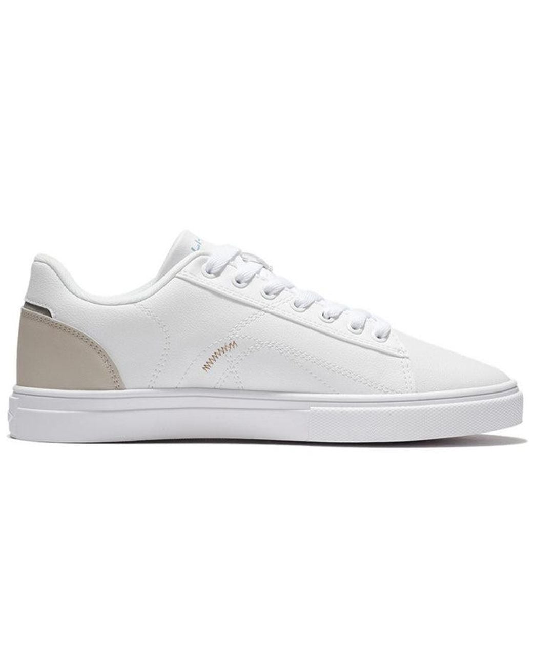 Li-ning White (Wmns) Classic Skateboarding Low