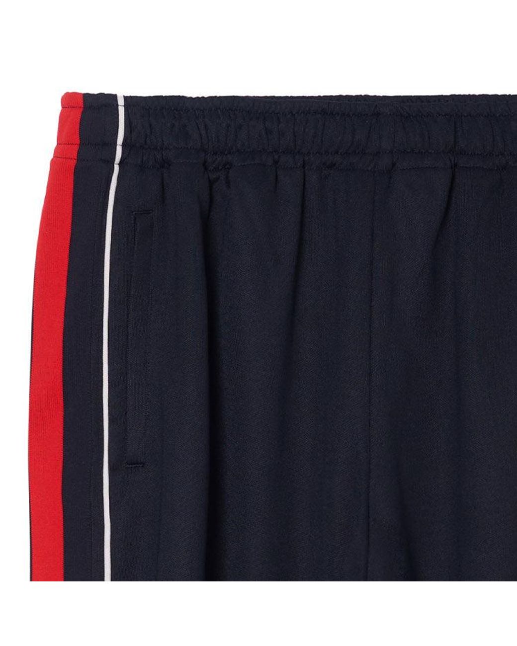Gucci Blue Web Stripe Sweatpants for men