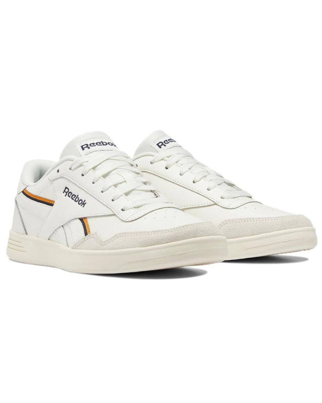 Reebok White Royal Techque Sneakers Ivory
