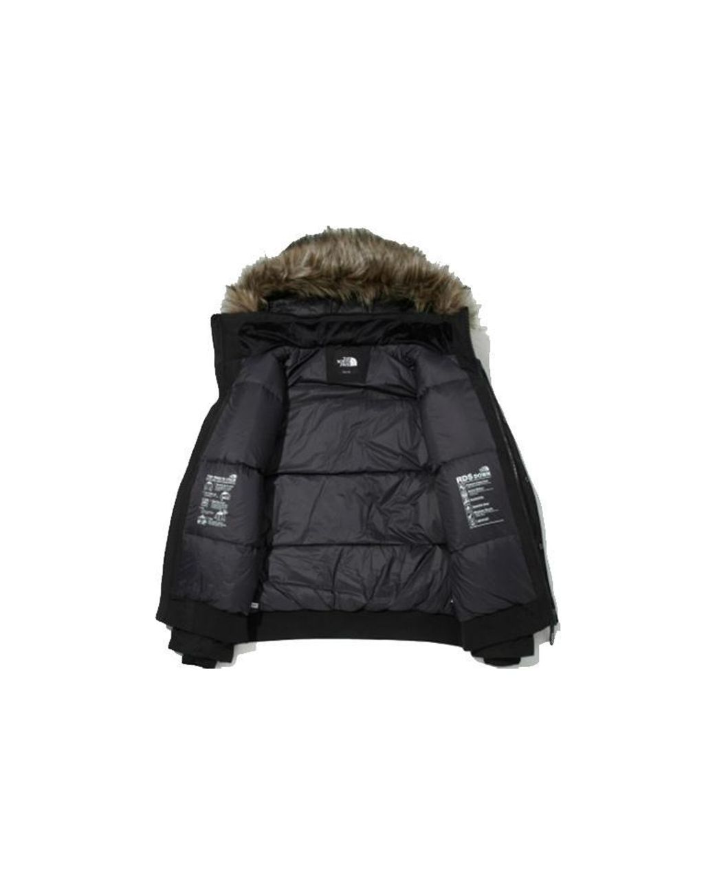 The North Face Black Eco Polar Air Down Bomber Jacket for men