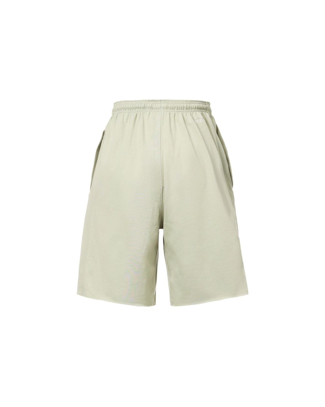 Nike Natural Logo Embroidered Alphabet Printing Elastic Waistband Straight Casual Shorts Light Stone for men