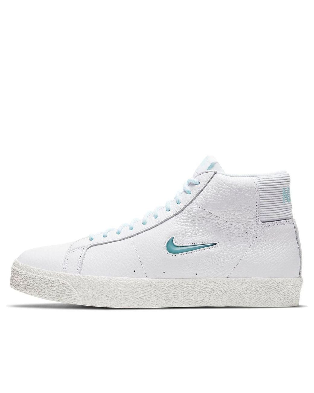 Nike White Zoom Blazer Mid Premium Sb Glacier Ice Jewel' for men