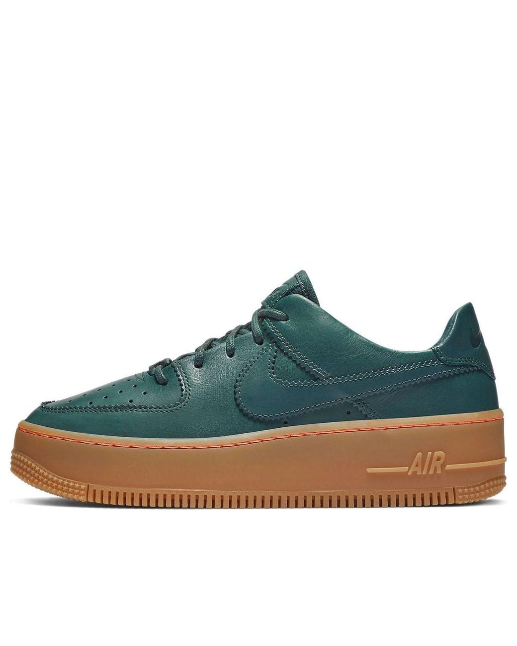 Nike Blue (Wmns) Air Force 1 Sage Low Lx 'Deep Jungle'