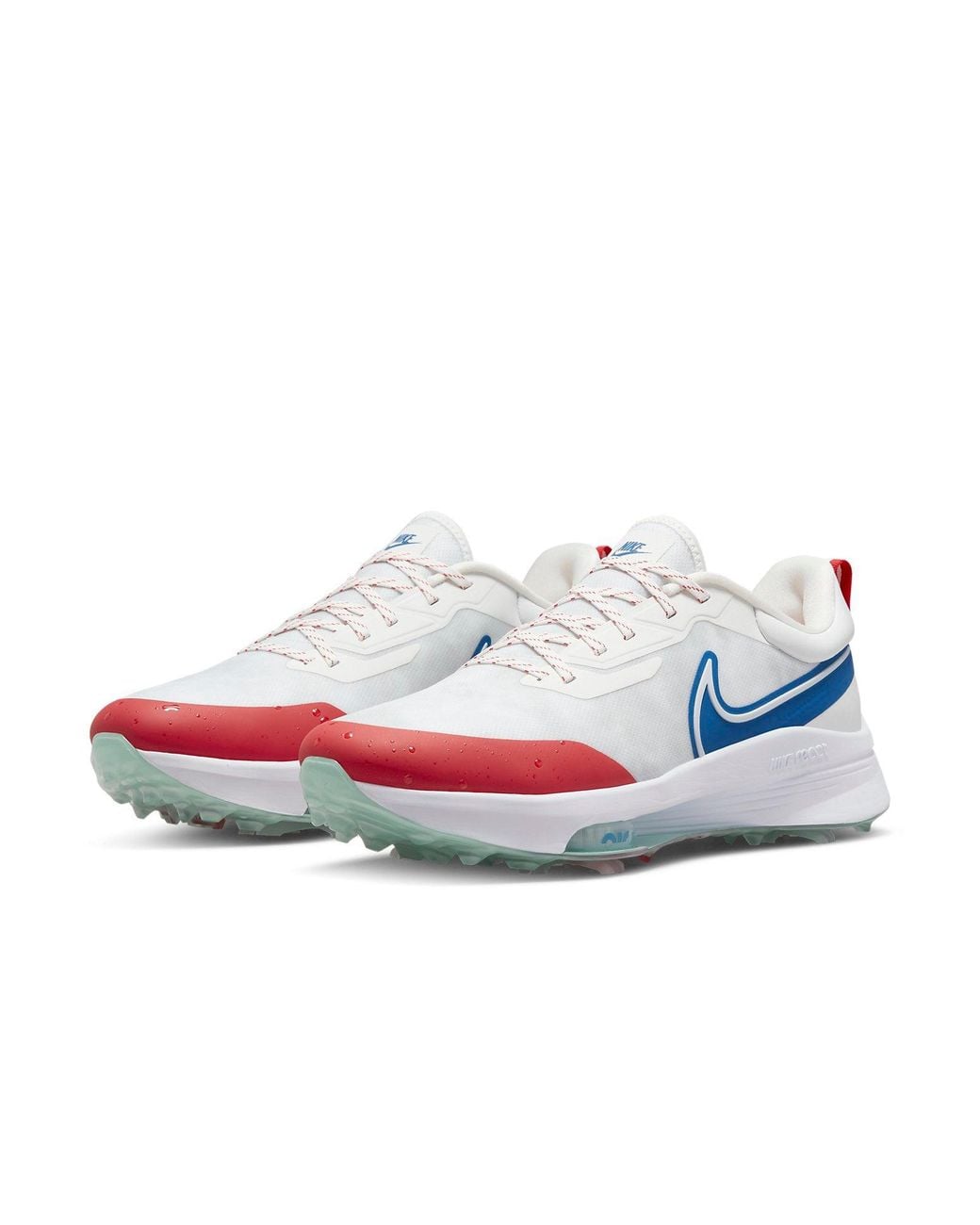 Nike Blue Air Zoom Infinity Tour Next% Golf Shoes for men