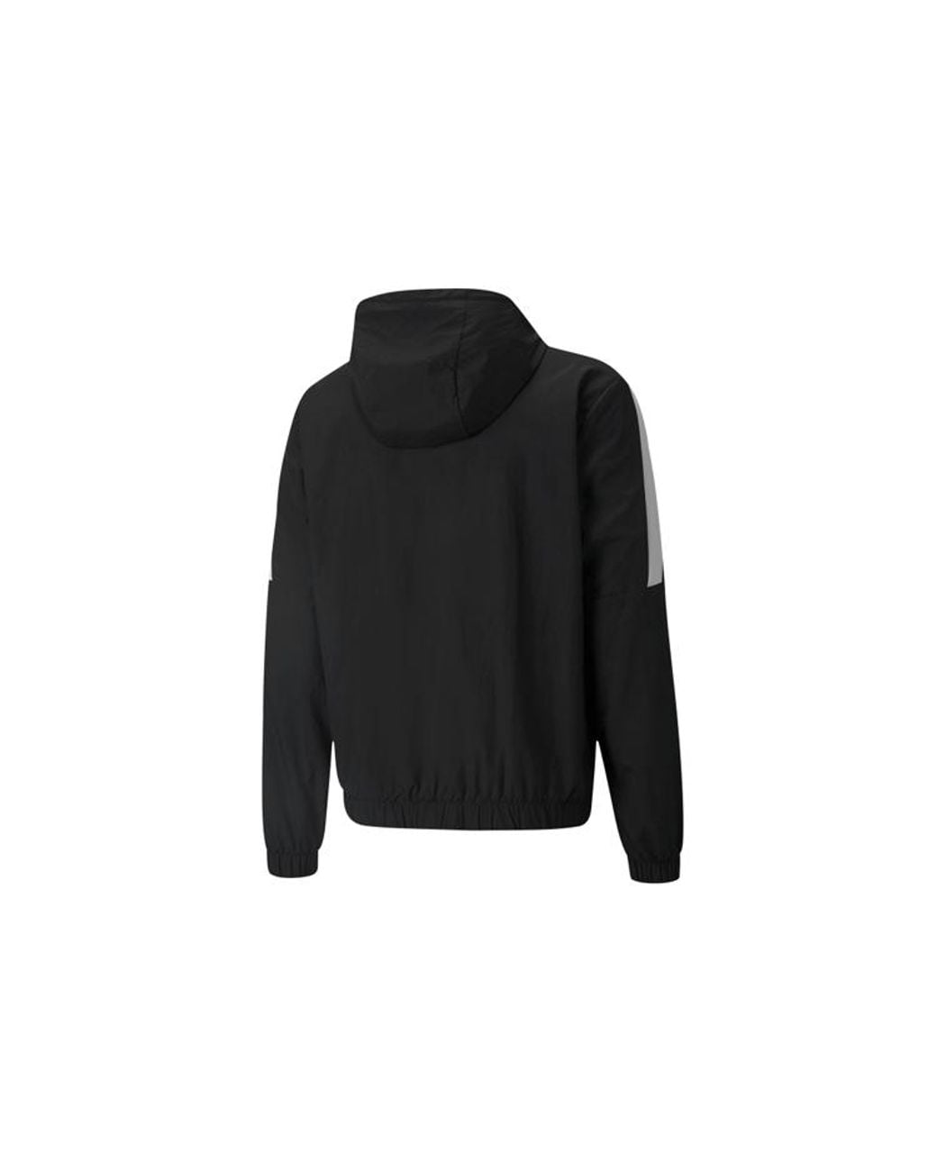 PUMA Black Cloud9 Woven Half Zip Jacket for men