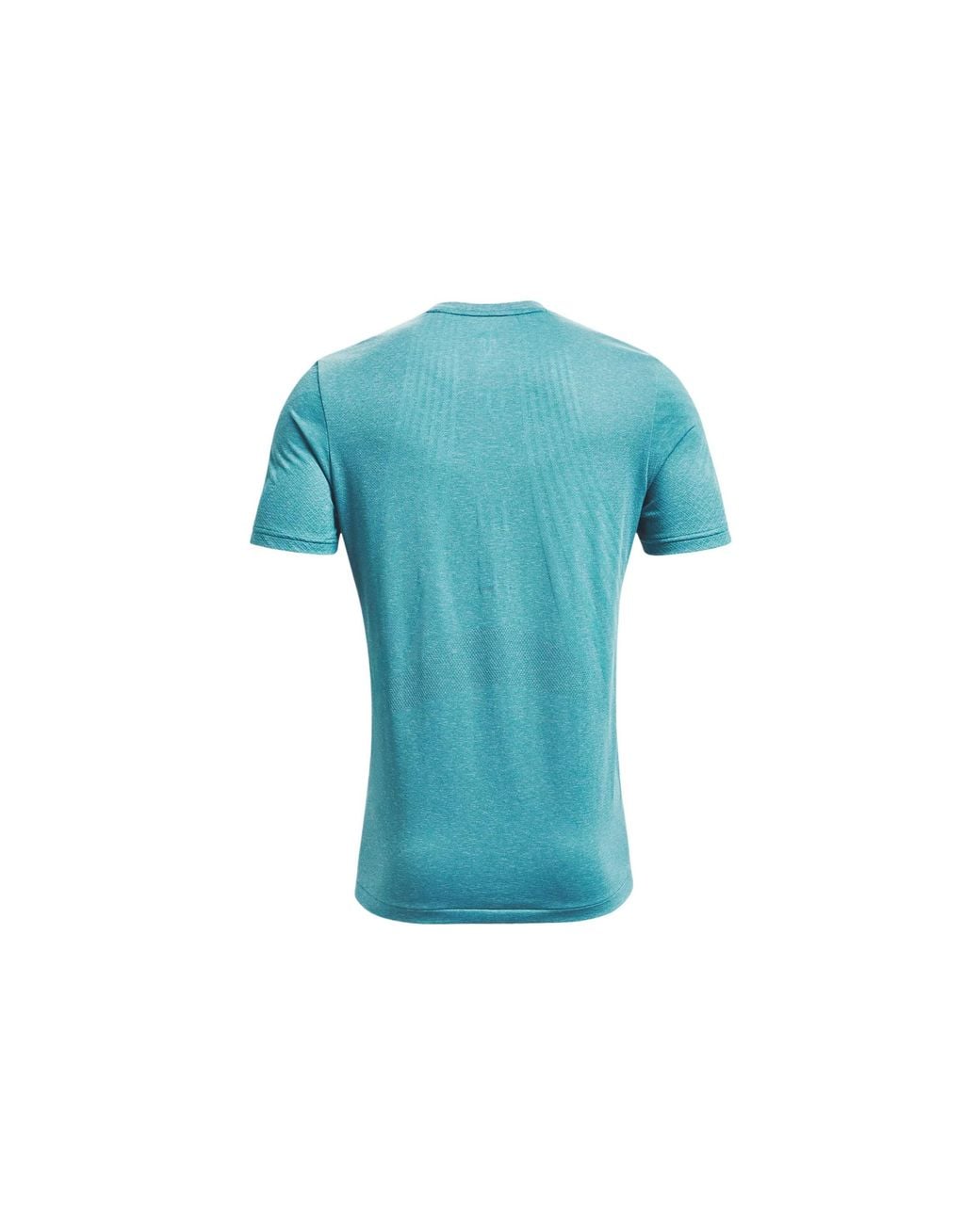 Under Armour Blue Rush Seamless T-Shirt 'Aqua' for men