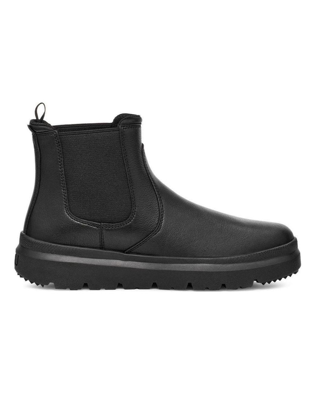 Ugg Black Burleigh Chelsea Boot for men