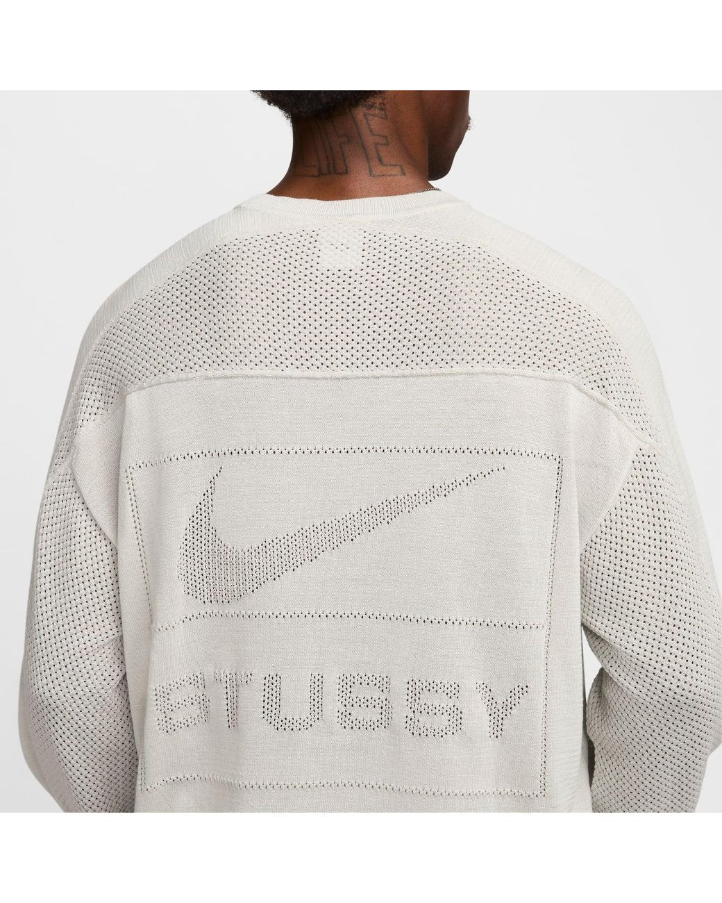大人気 ☆NIKE X STUSSY☆ L/S JERSEY LIGHT BONE Stussy x Nike L/S Jersey Light Bone Men's - SS24 - US