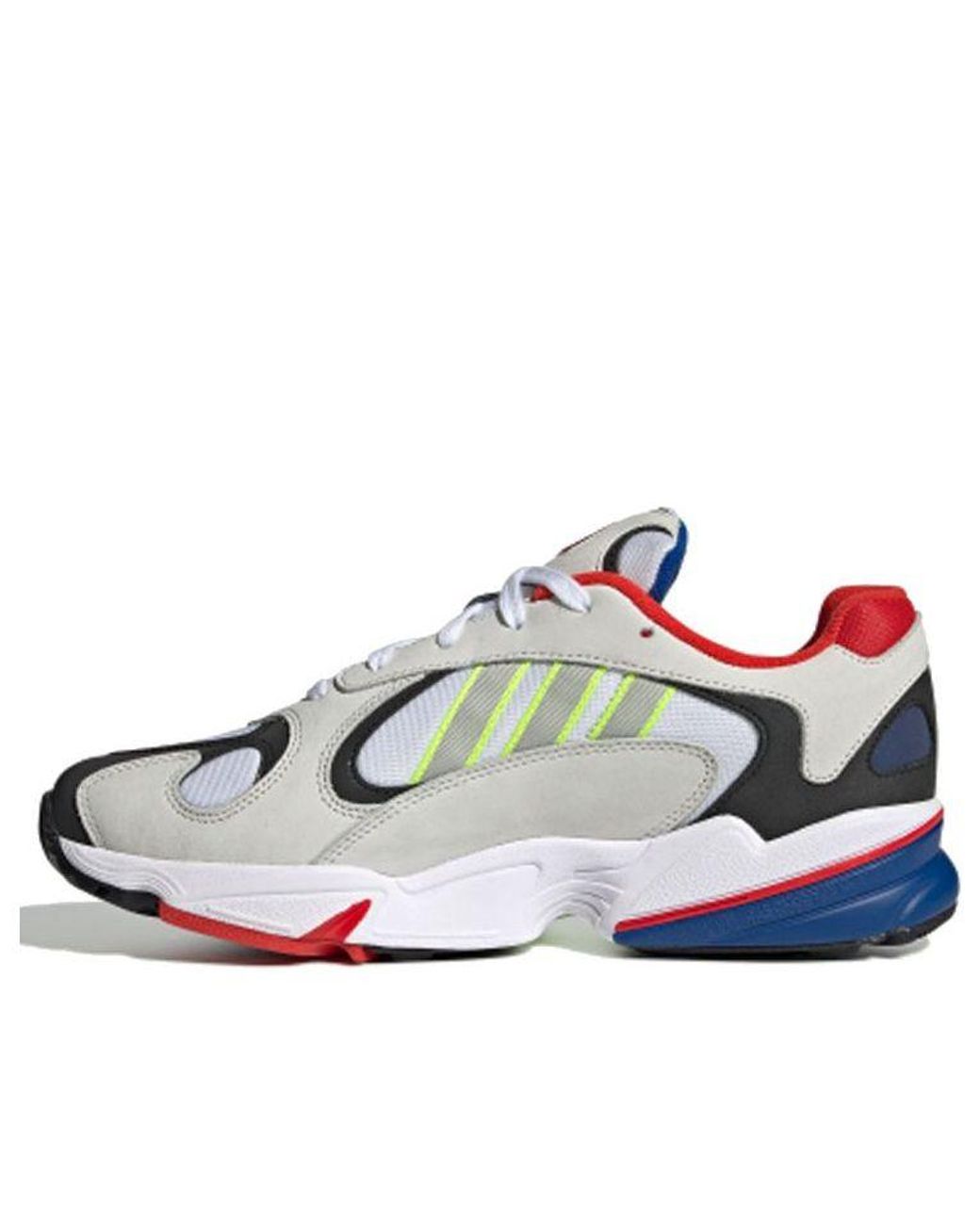 adidas Originals Yung-1 Low Top Casual Shoes Black Red White | Lyst