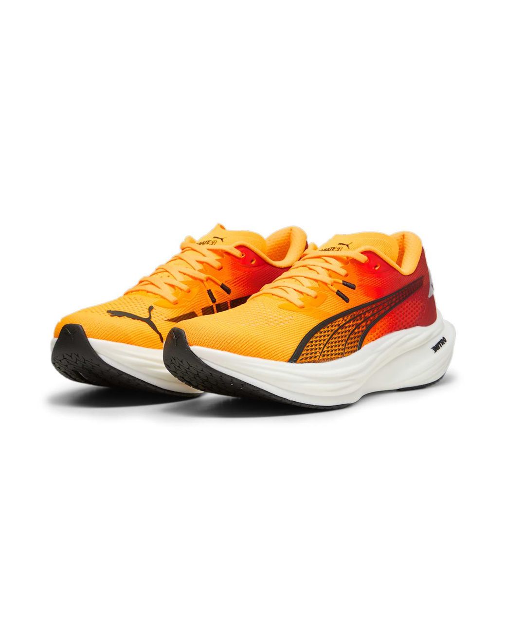 PUMA Multicolor Deviate Nitroâ 3 Fade Running Shoes for men