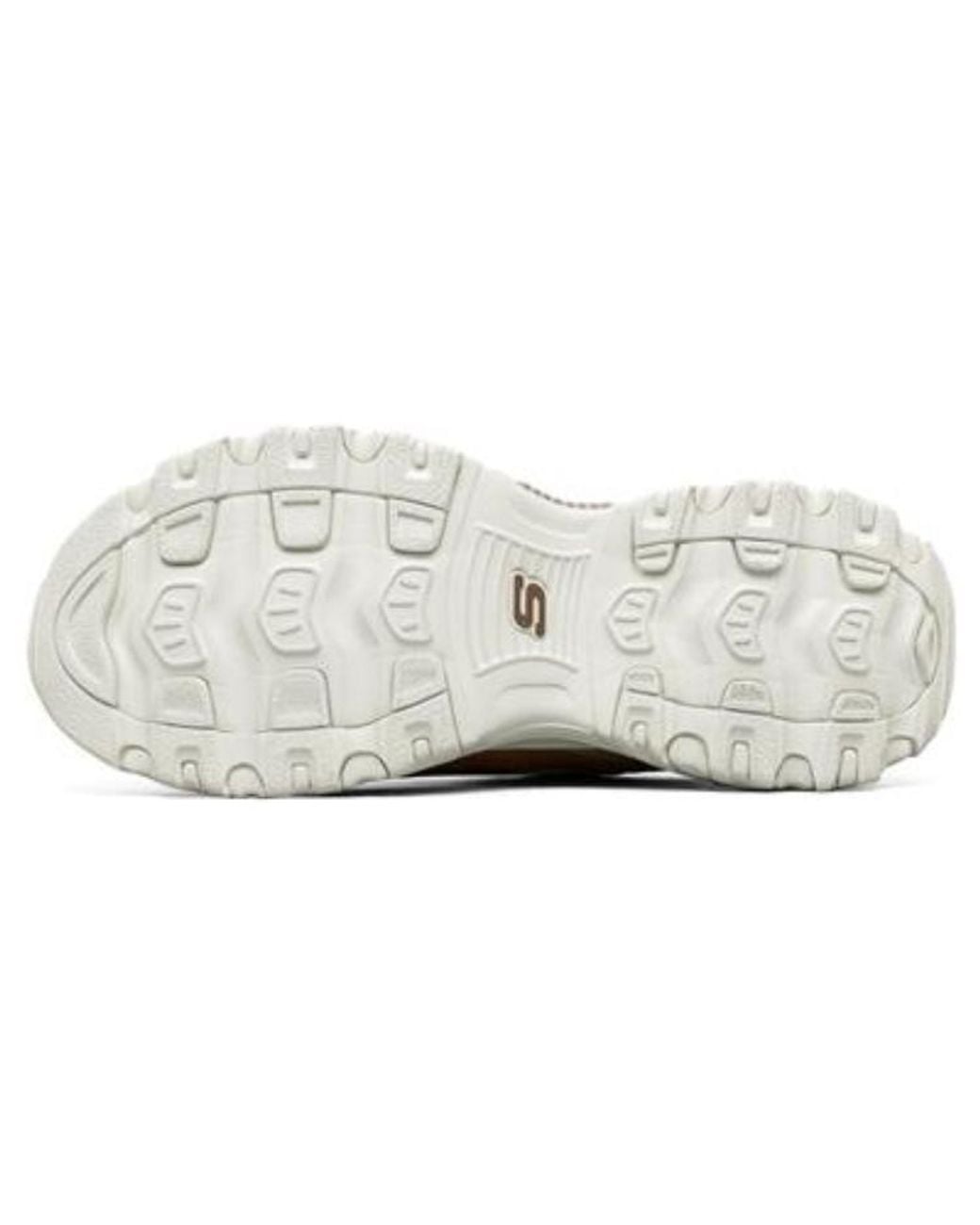 Skechers White (Wmns) D'Lites 1.0 'Cream'