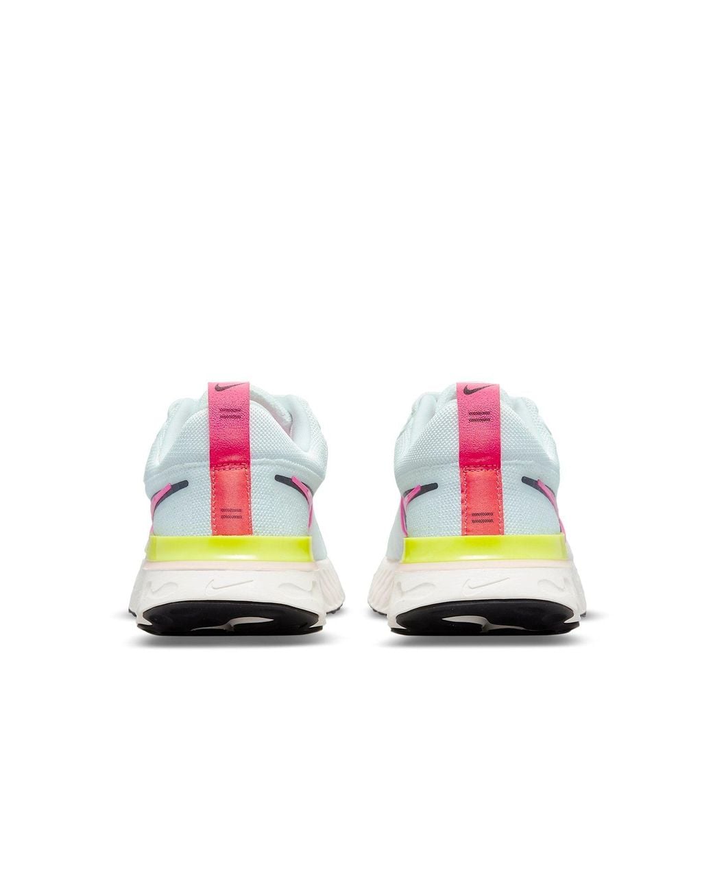 Nike White React Infinity Run Flyknit 2