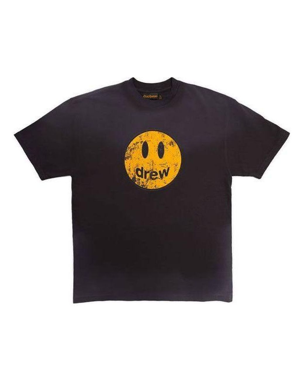 Drew House Black Mascot Faded T-Shirt for men