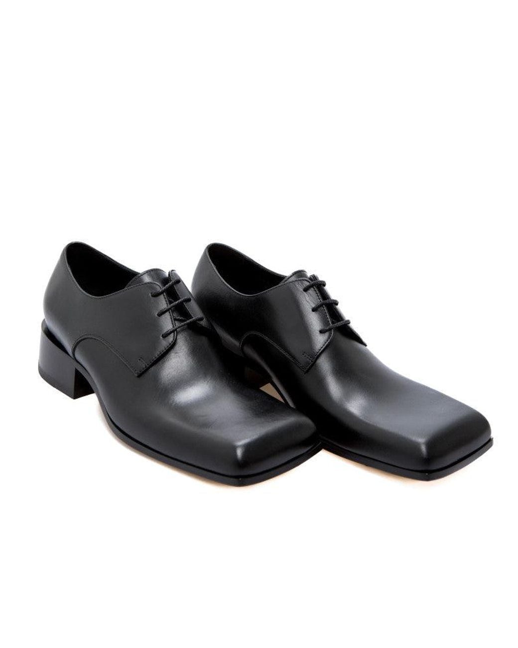 Balenciaga Black Work Derby Shoes for men