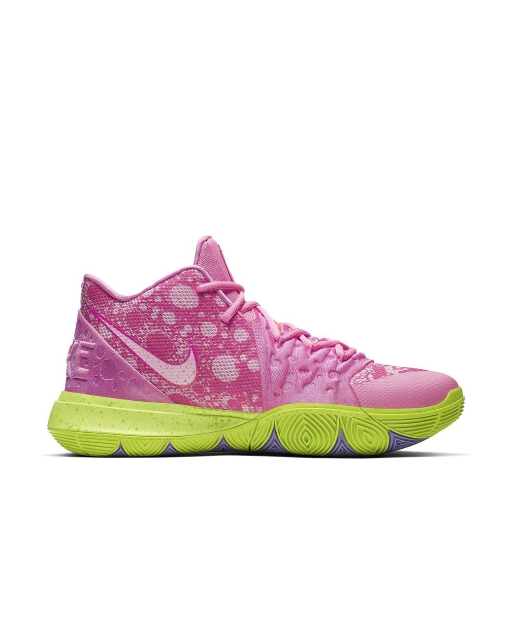 Nike Pink Spongebob Squarepants X Kyrie 5 Ep 'Patrick' for men